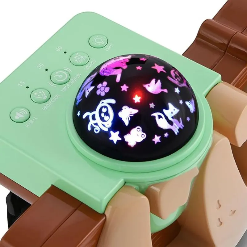 Sleepy Sloth Sound Soothing Crib Projector
