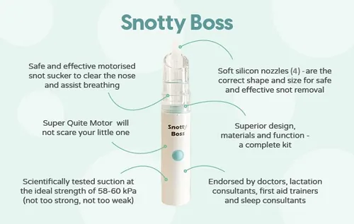 Snotty Noses Snotty Boss Nasal Aspirator Kit
