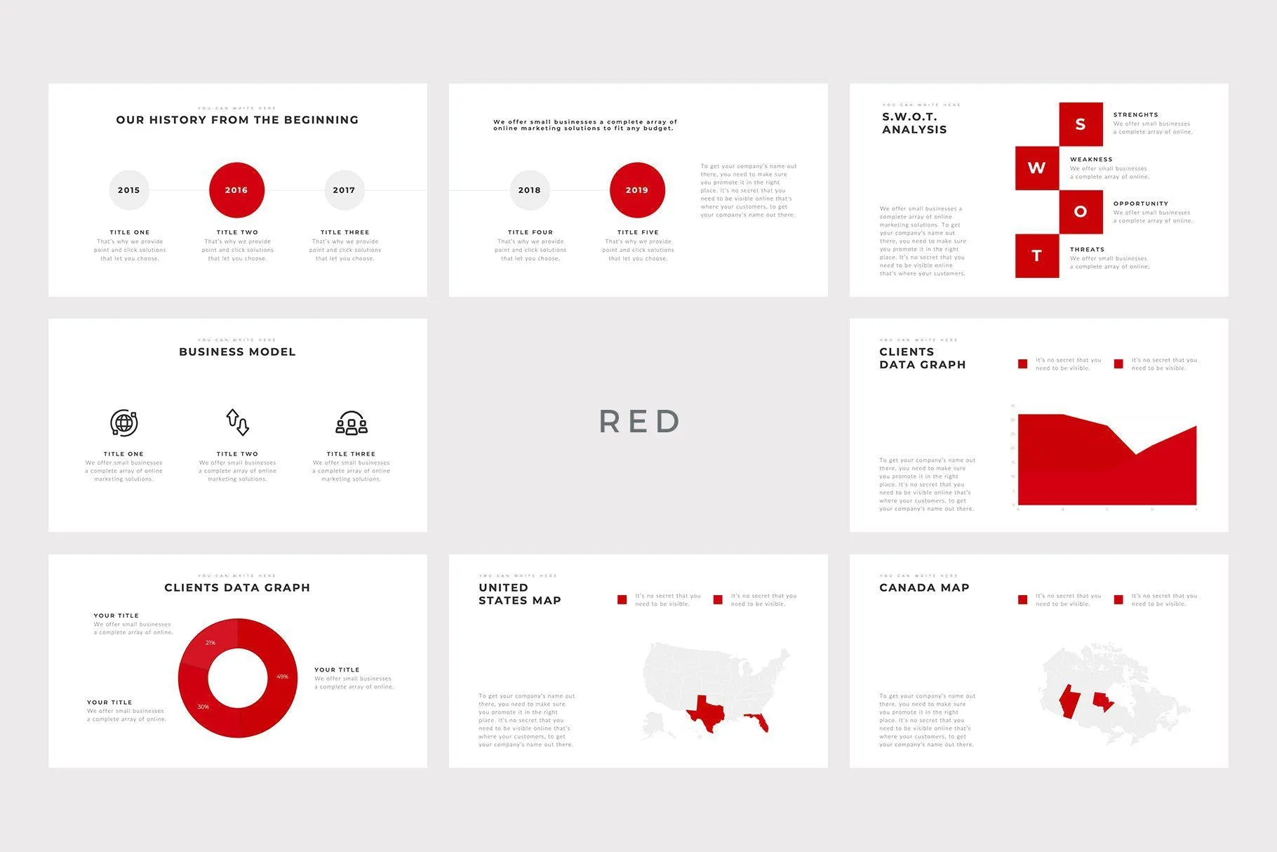 Sonata Minimal Keynote Template