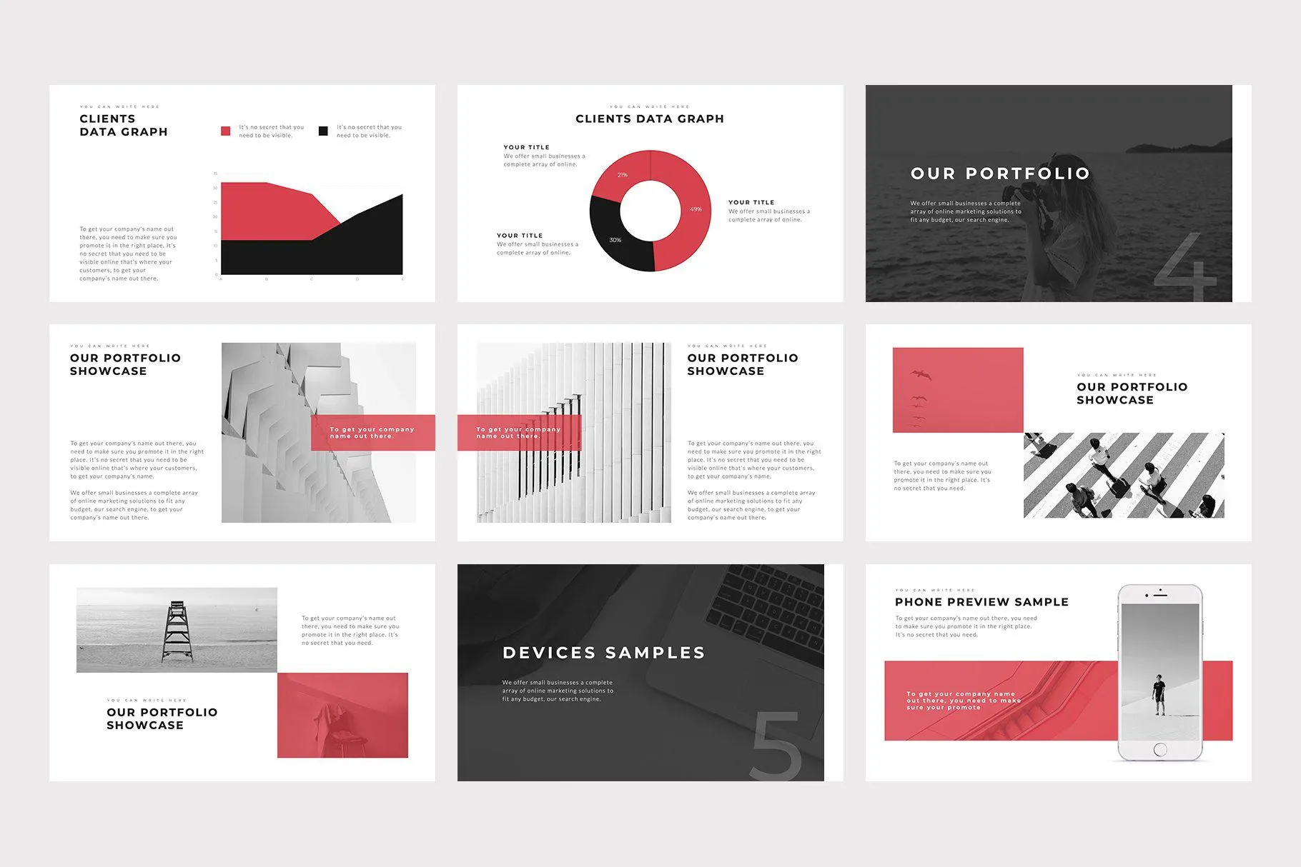 Sonata Minimal Keynote Template