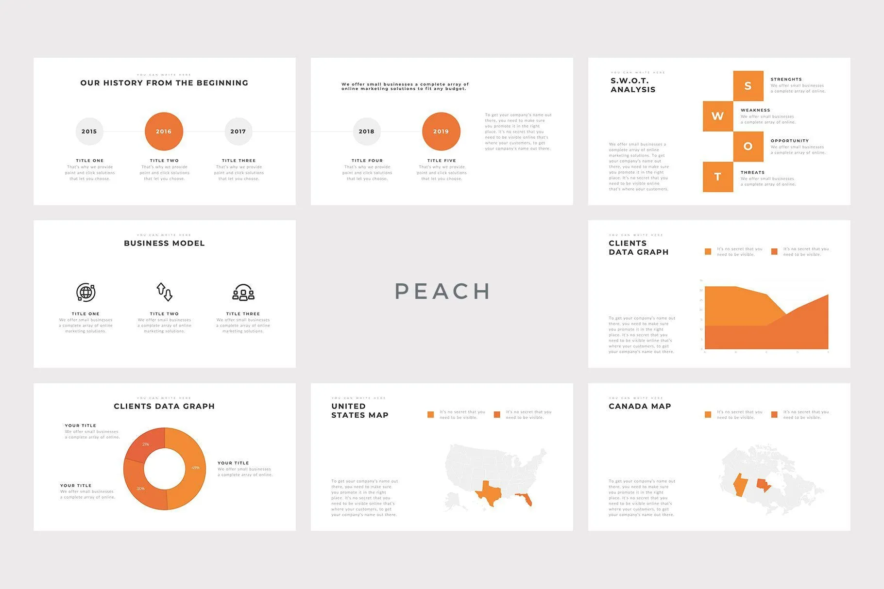 Sonata Minimal Keynote Template