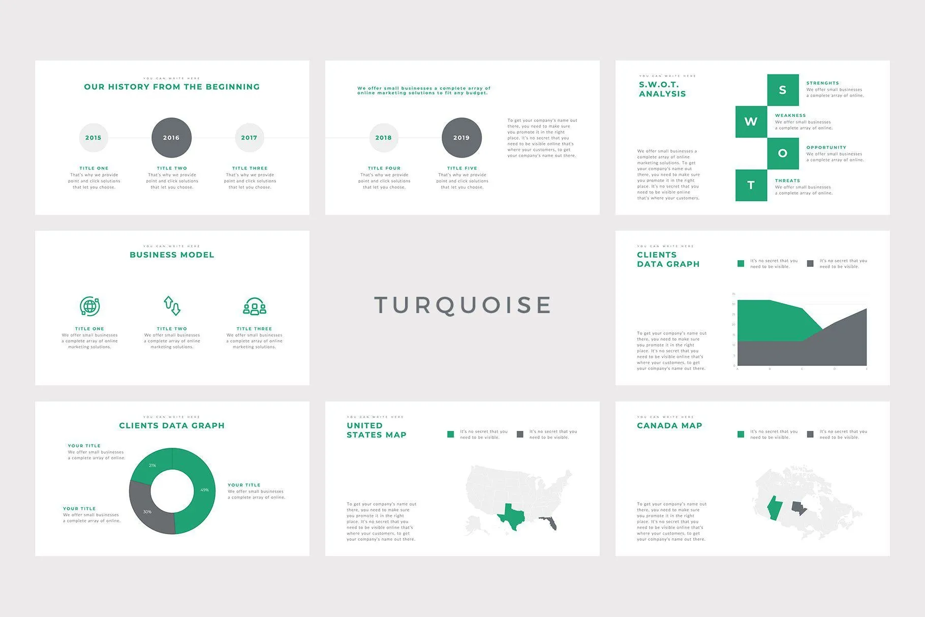 Sonata Minimal Keynote Template