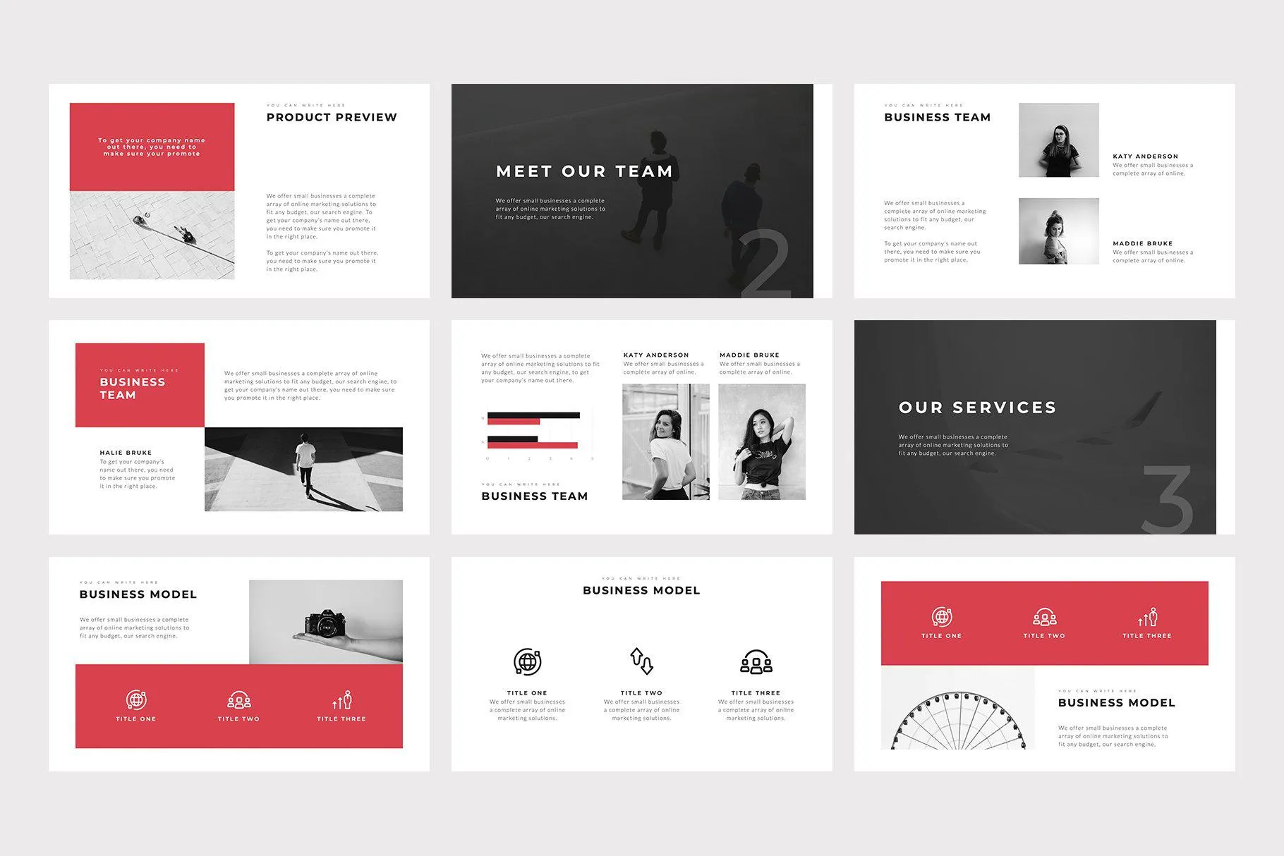 Sonata Minimal PowerPoint Template