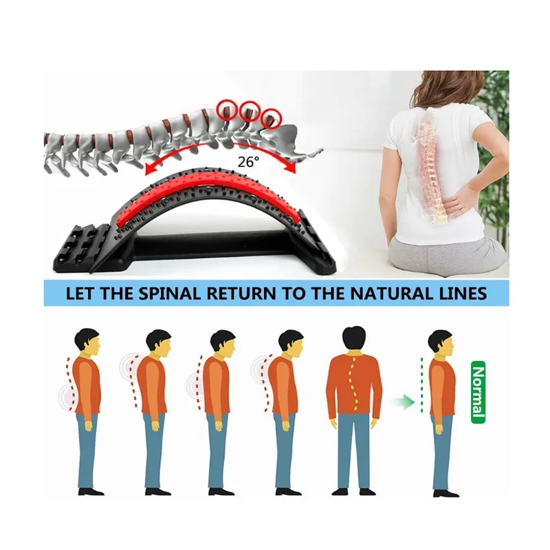 Spine Lower Back Pain Relief Stretcher F49-8-187