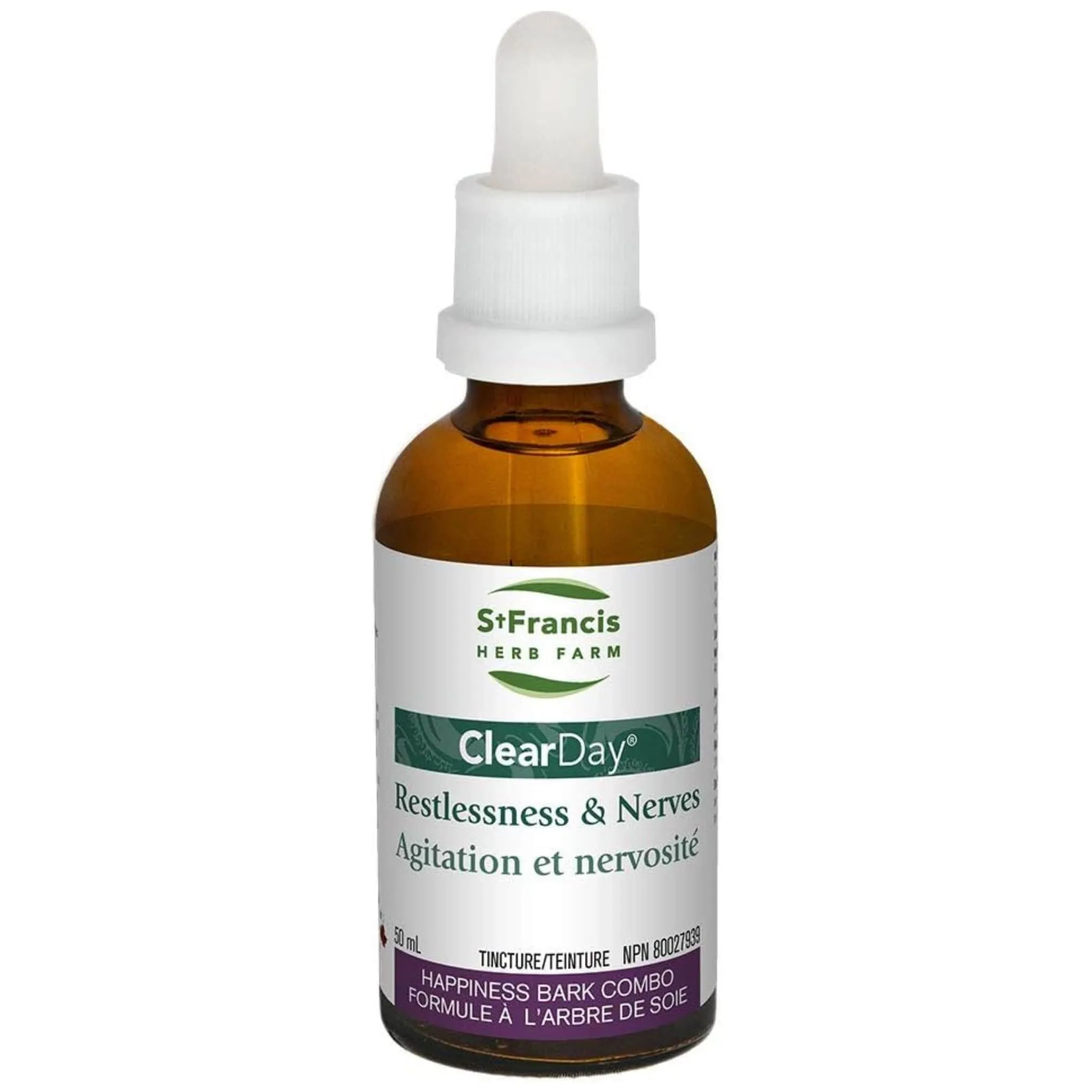 St.Francis Clear Day, Support Emotional Wellness and Relieve Nervousness, 50ml