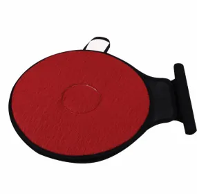 style: Circle, Color: Red - 360 Degree Rotation Seat Cushion Mats
