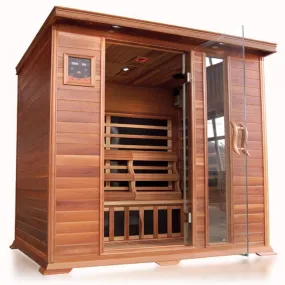 SunRay 3 Person Cedar Sauna w/Carbon Heaters - HL300K Savannah