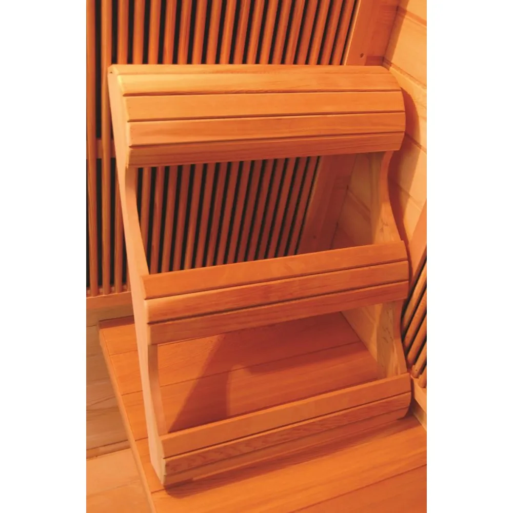 SunRay 3 Person Hemlock Sauna w/Carbon Heaters - HL300C Aspen