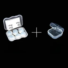 Super Soundproof Silicone Earplugs for Sleep & Swim