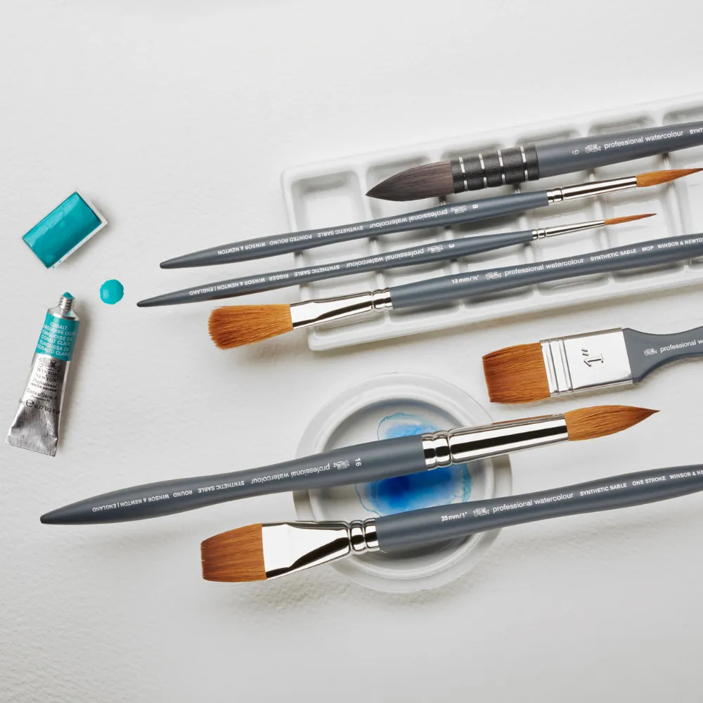 Synthetic Sable Brush - Pointed Round