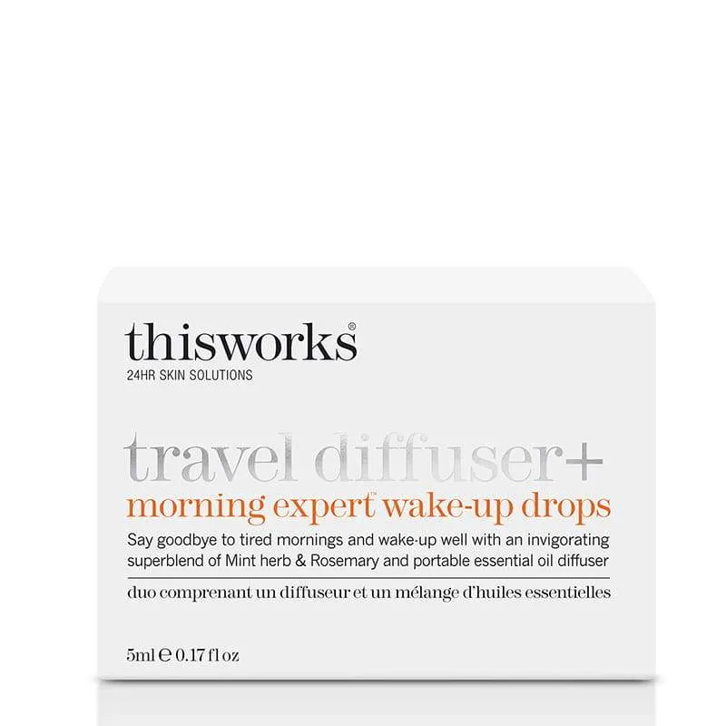 This Works Travel Diffuser   Morning Expert Wake Up Drops 5ml