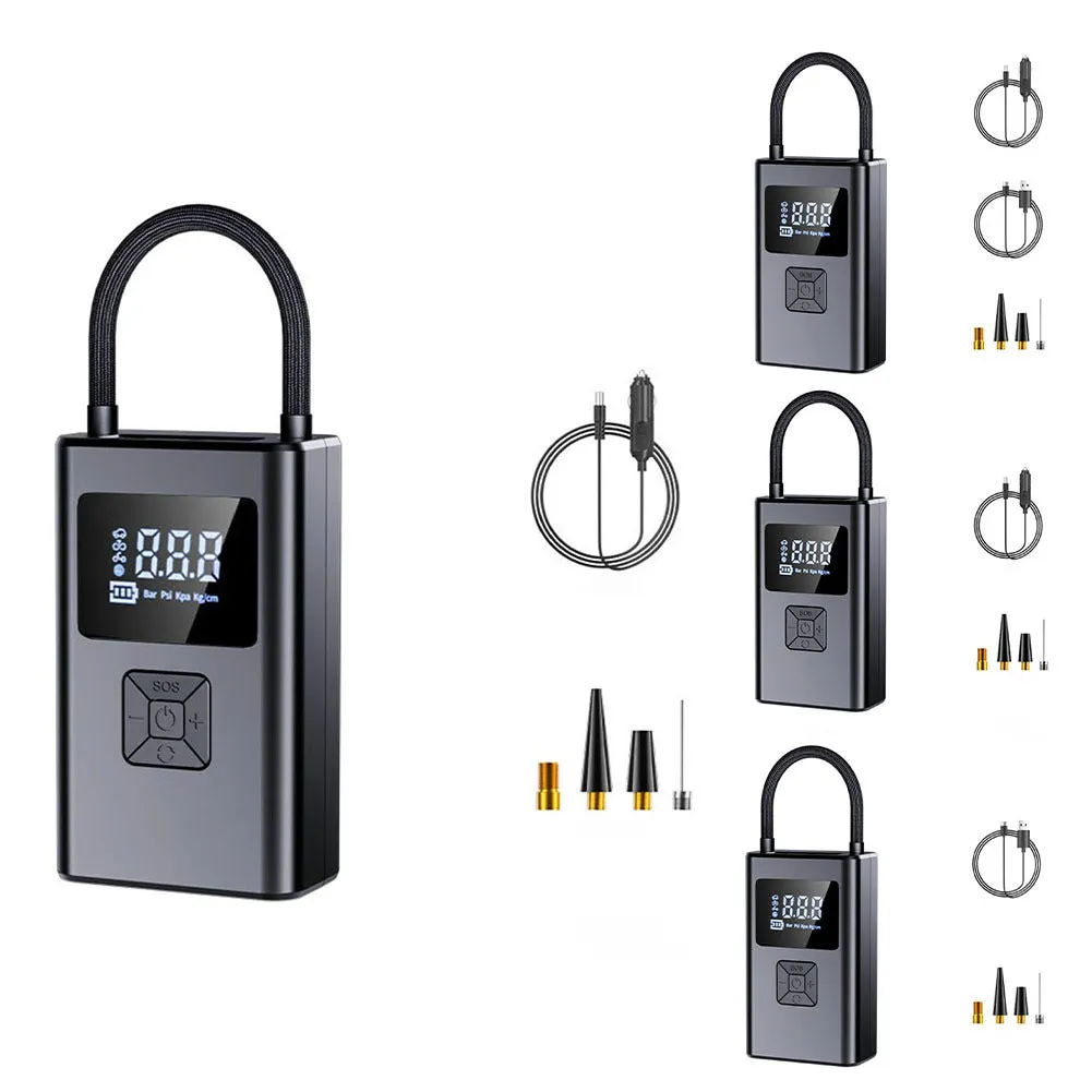 Tire Inflator Portable Air Compressor, 4000mAh Lithium Battery