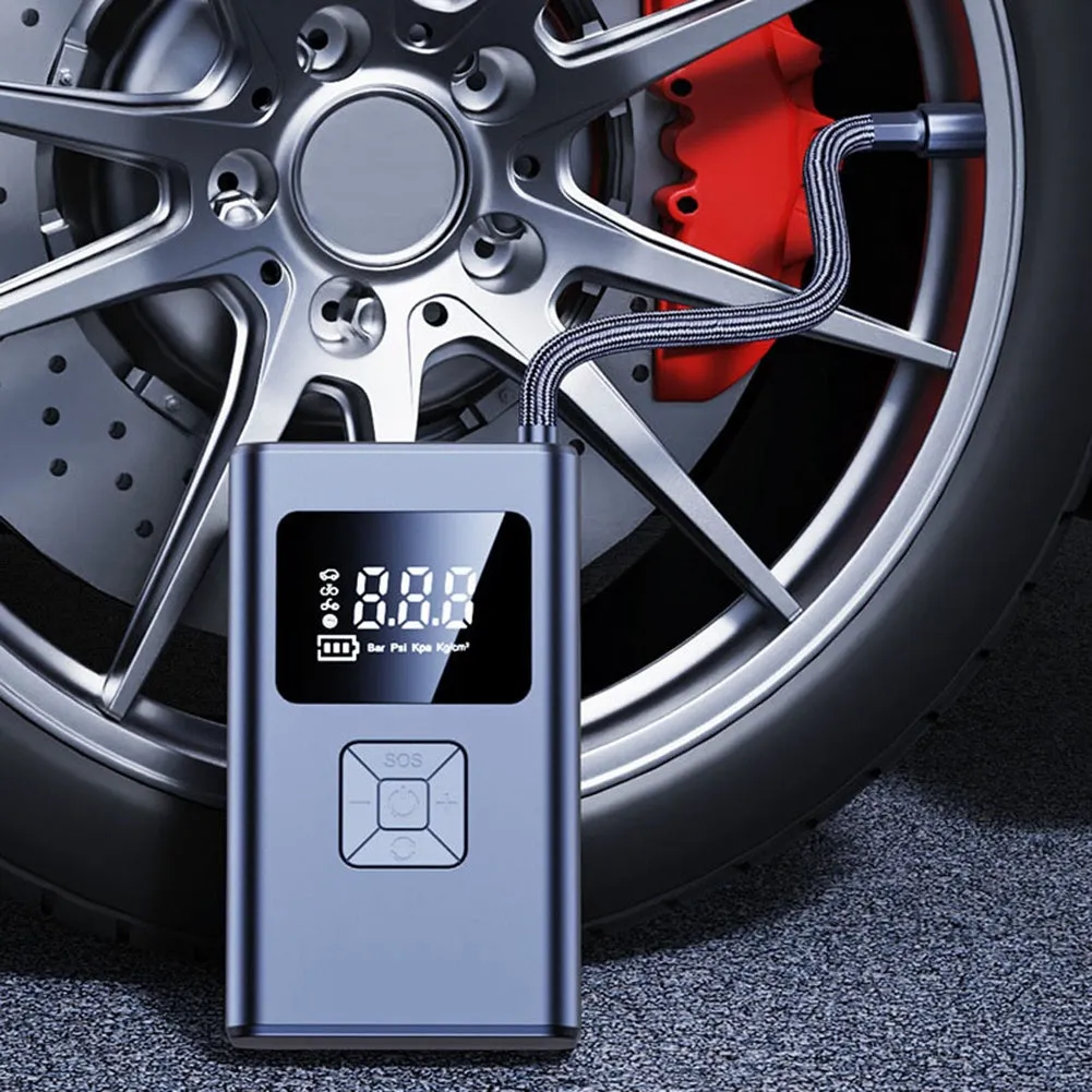 Tire Inflator Portable Air Compressor, 4000mAh Lithium Battery