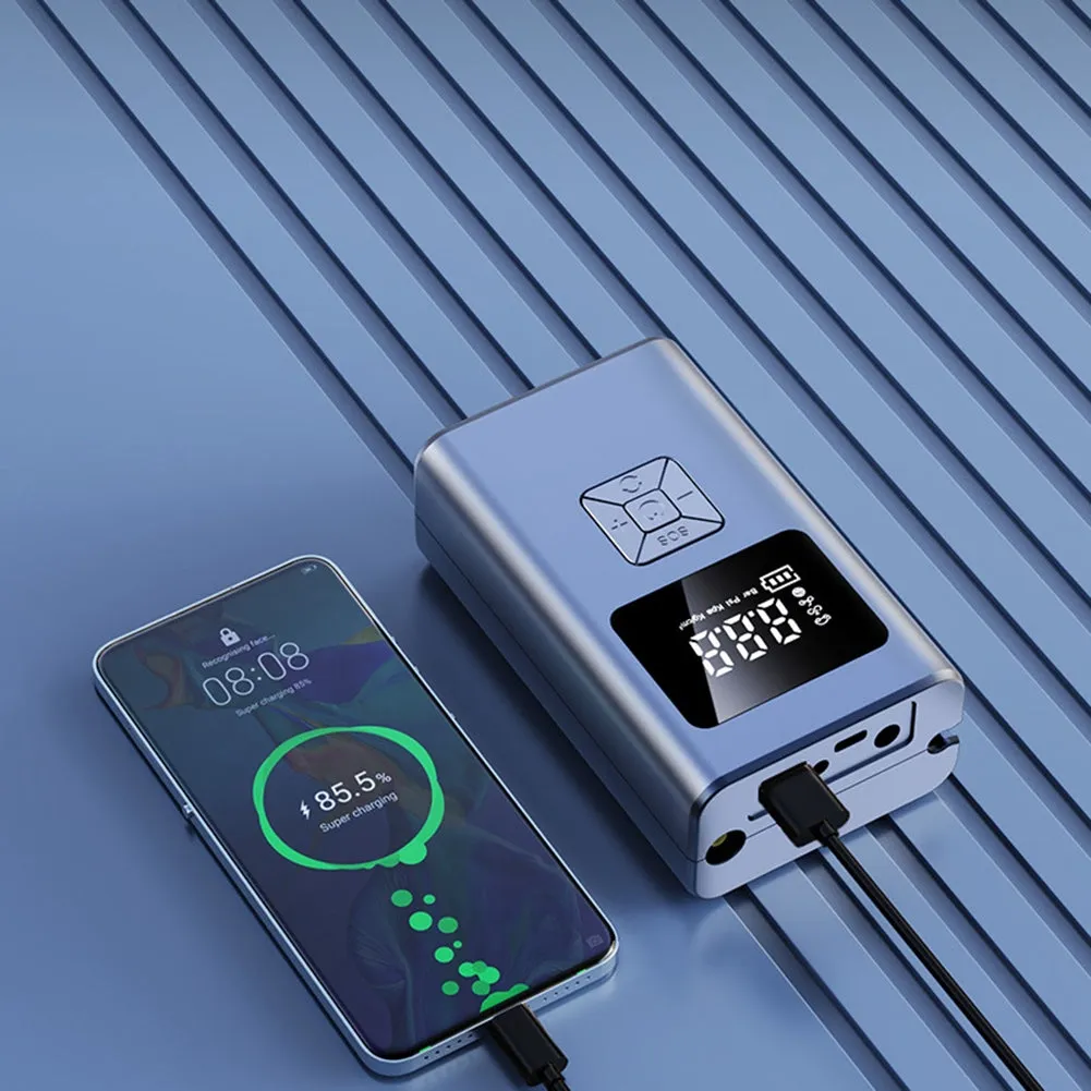 Tire Inflator Portable Air Compressor, 4000mAh Lithium Battery
