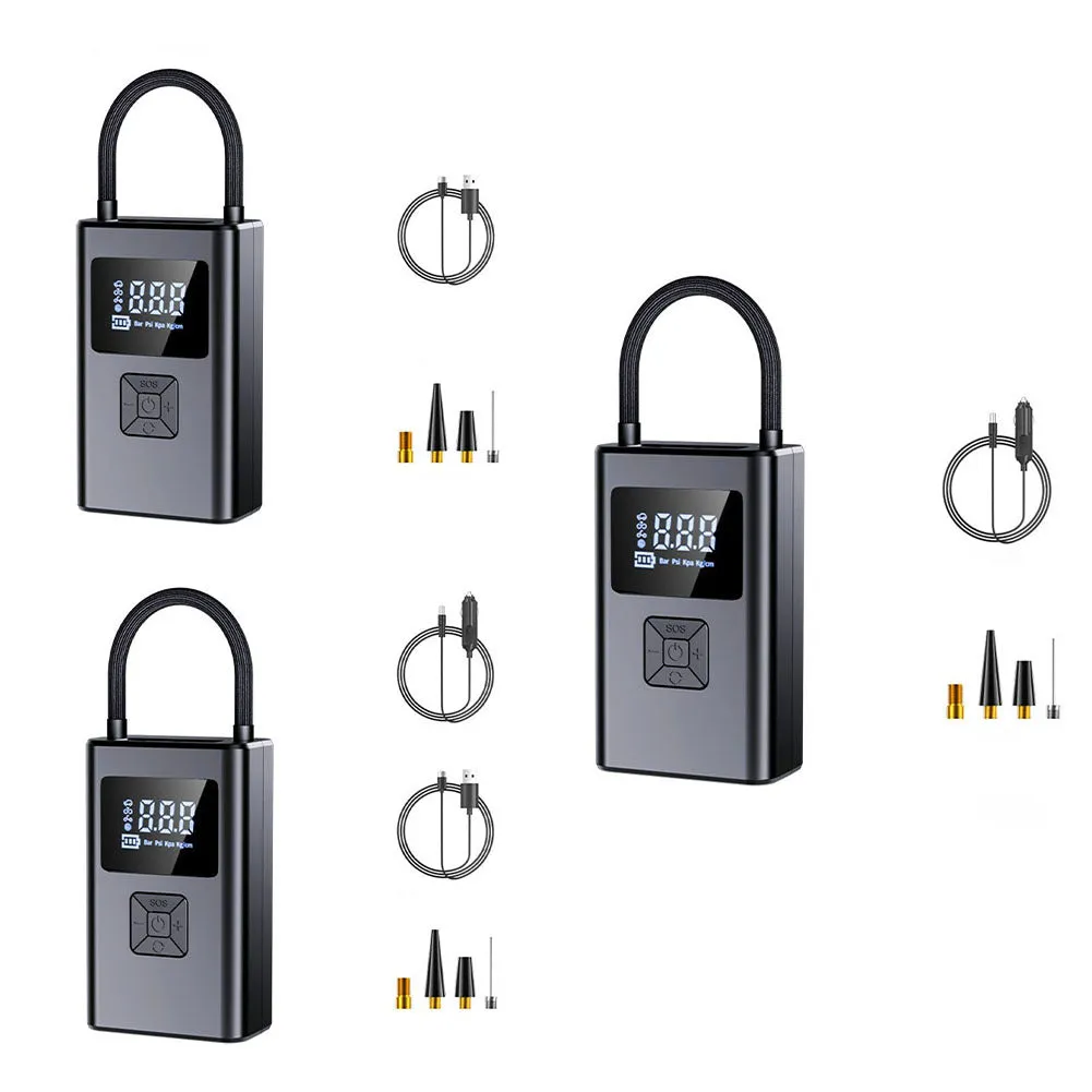 Tire Inflator Portable Air Compressor, 4000mAh Lithium Battery