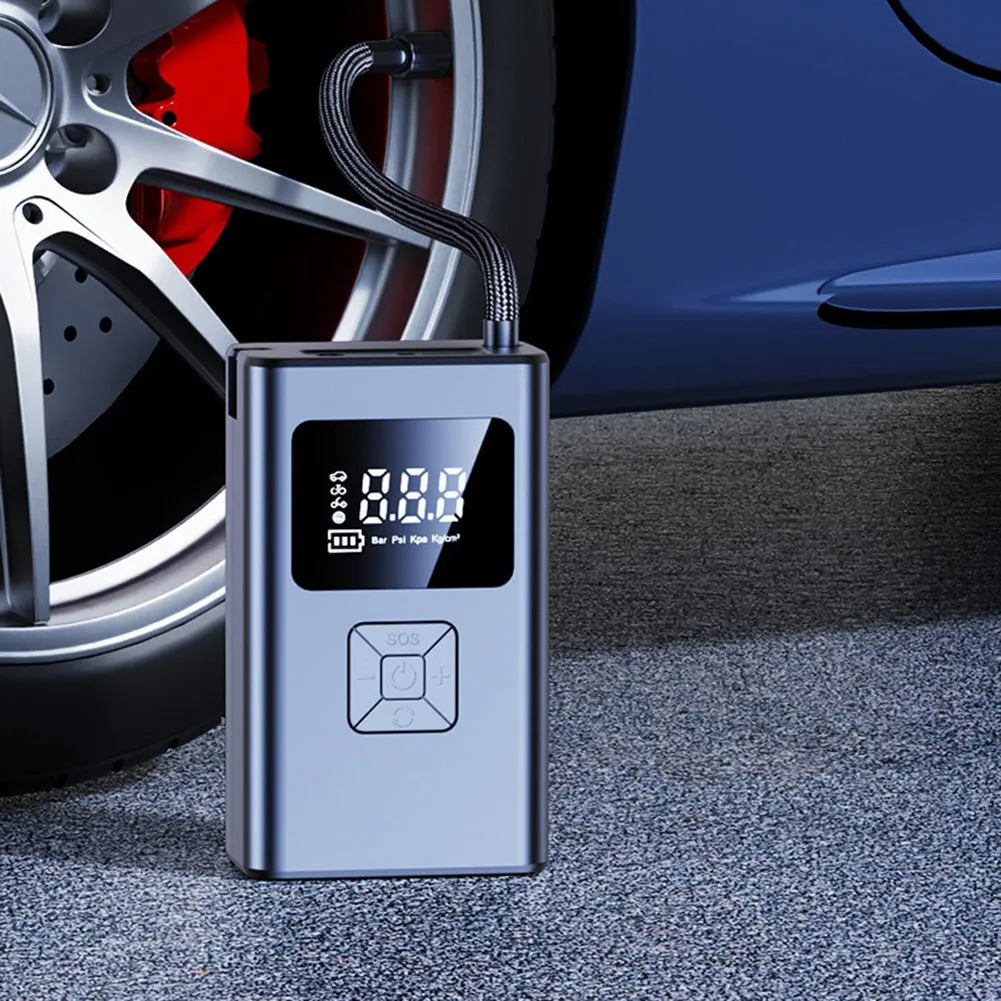 Tire Inflator Portable Air Compressor, 4000mAh Lithium Battery