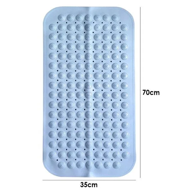 TPR Bath Mat Anti-slip Shower Bath Mat Massage Cushion Bathroom Home Hotel Home Shower Pad Bathroom Product
