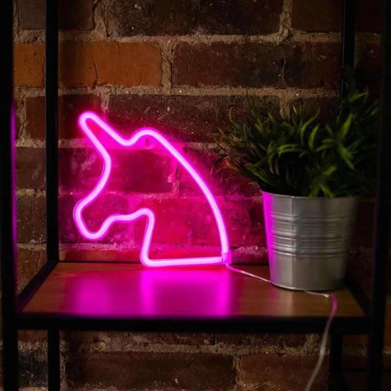 Unicorn LED Decorative Night Light FA-A19 Pink