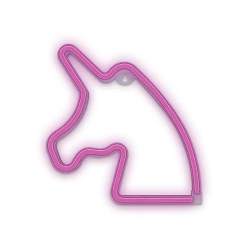 Unicorn LED Decorative Night Light FA-A19 Pink