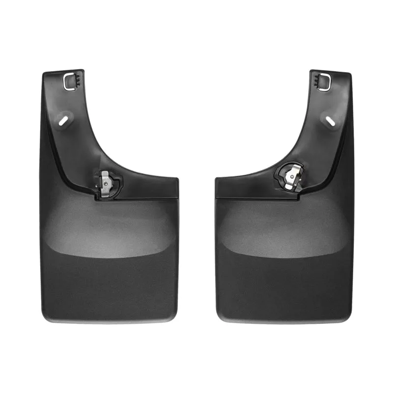 WeatherTech MudFlaps - Rear - Black - Ford Fullsize Truck 2004-14