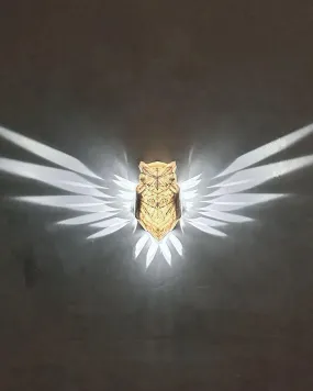 WildDreams: Dreams-Inspired OWL Night Wall Lamp (White)