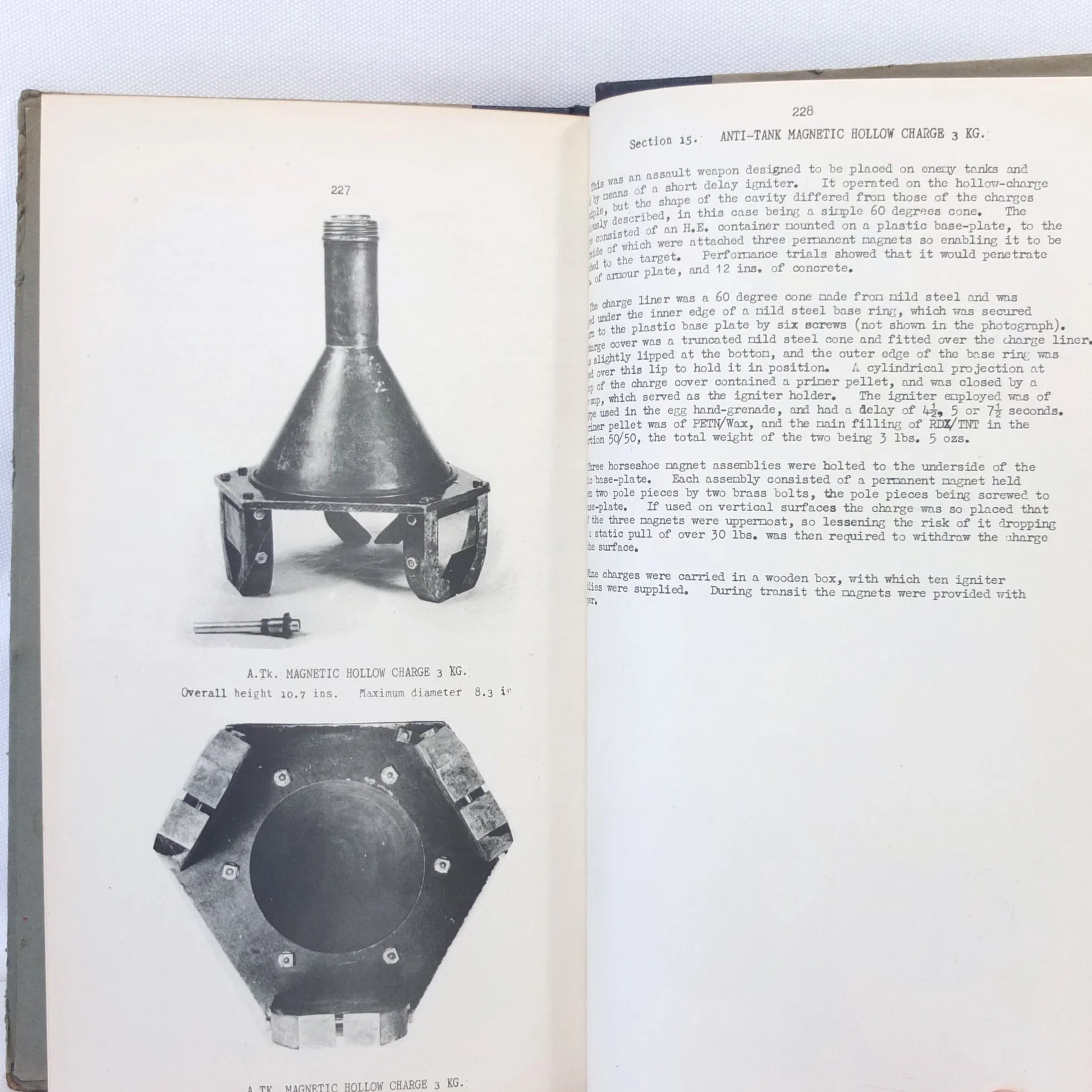 WW2 War Office M.I. 10 Intelligence Manual | German Army Equipment