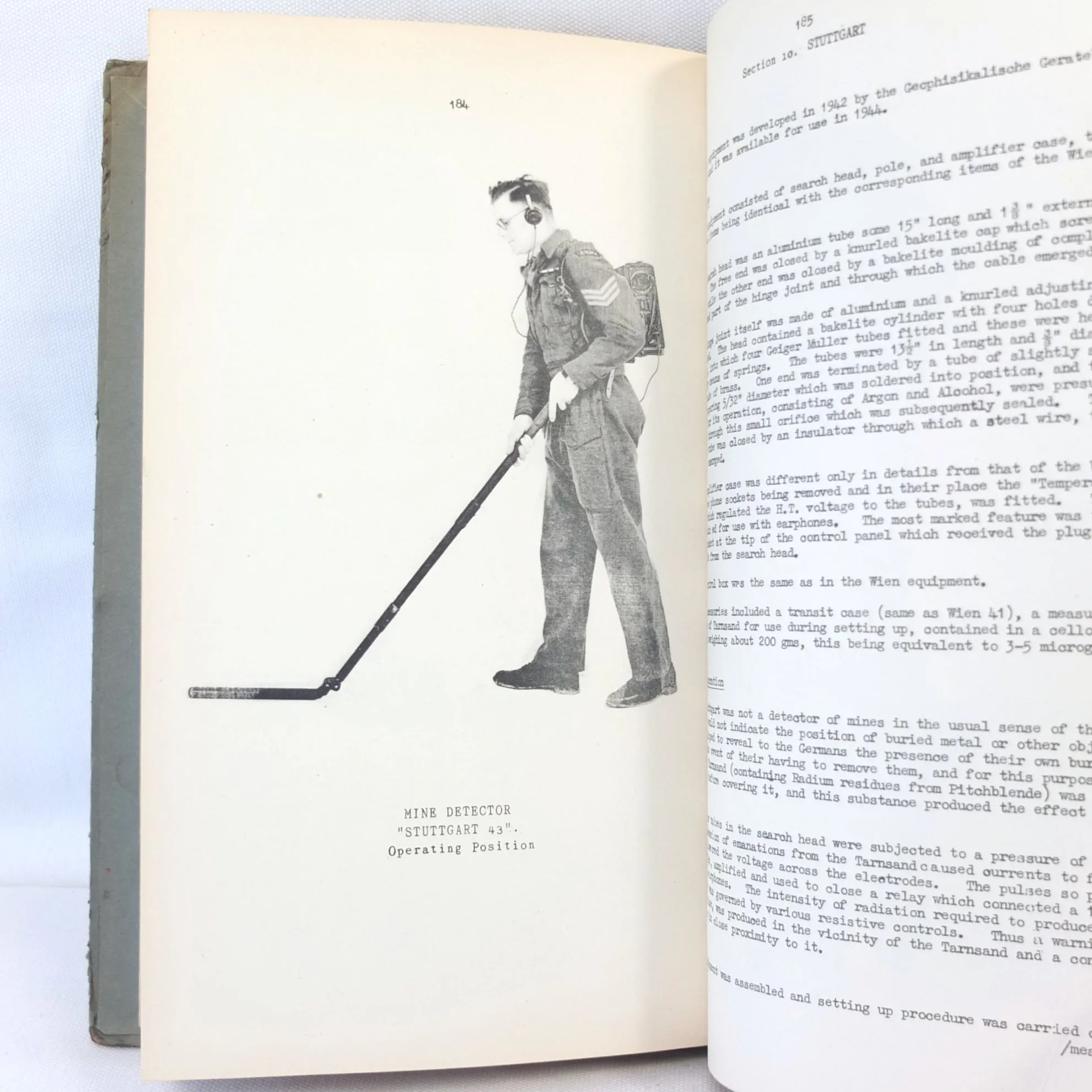WW2 War Office M.I. 10 Intelligence Manual | German Army Equipment