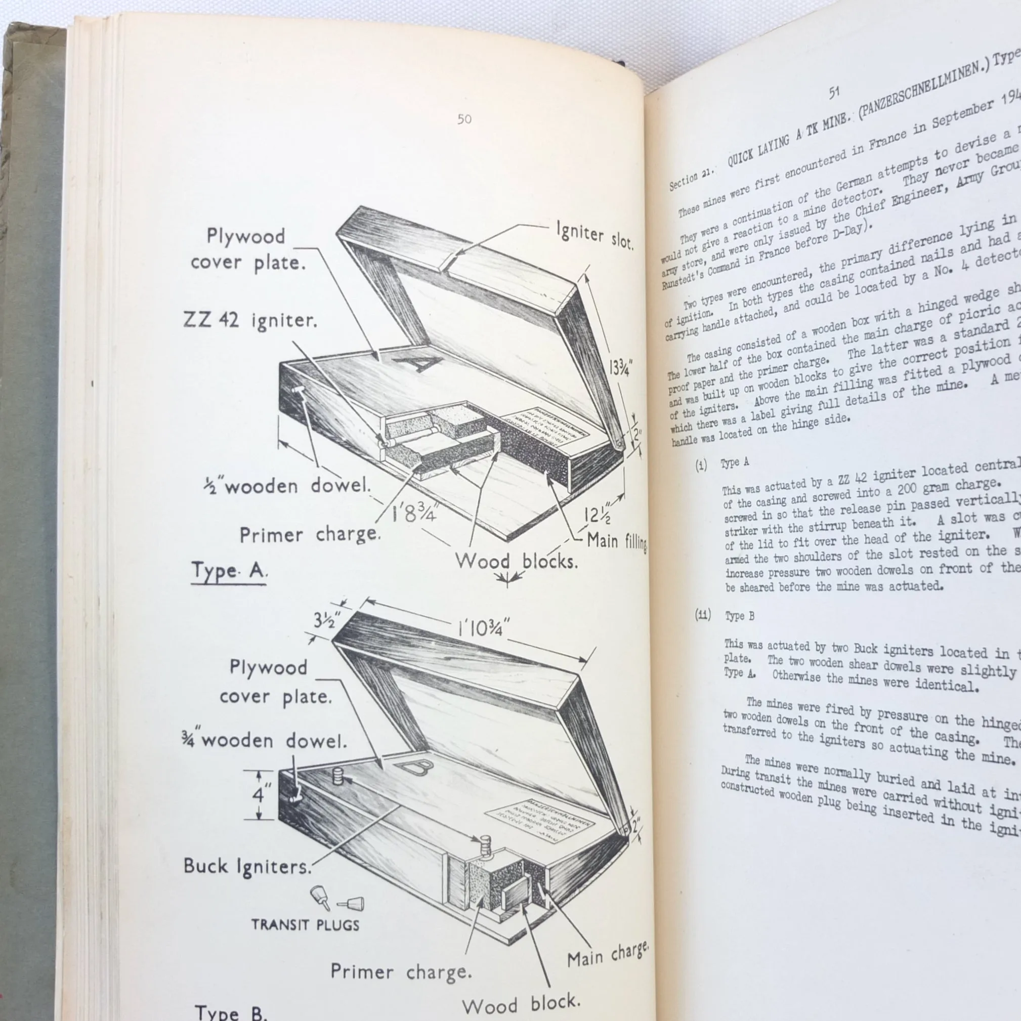 WW2 War Office M.I. 10 Intelligence Manual | German Army Equipment