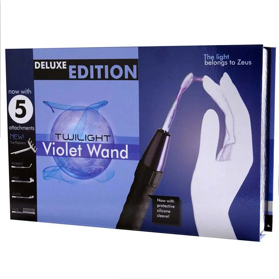 Zeus Deluxe Edition Twilight Violet Wand Electro-Stim Kit